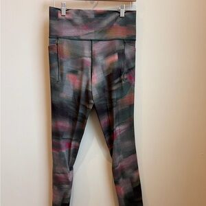 Athleta Multicolor Patterned Leggings